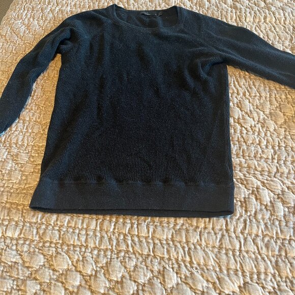 Prana Cozy Up Black Sweater Size S - Picture 1 of 2